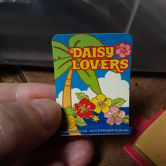 Daisy Lovers Rukki Monkey Mascot Mini Figure Bandai Japan 1998 RARE Narumiya - Picture 6 of 11